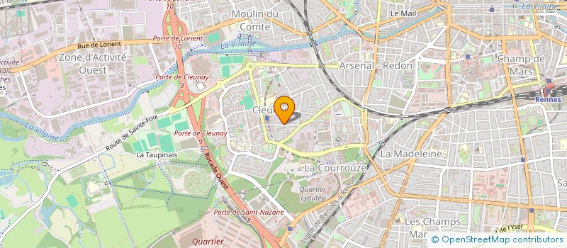 localisation de l'entreprise MONSIEUR OLIVIER FONLUPT  RENNES