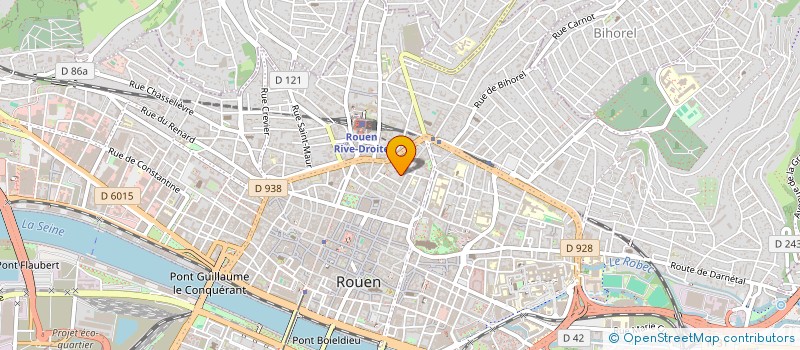 localisation de l'entreprise MONSIEUR OLIVIER FONTAINE à ROUEN