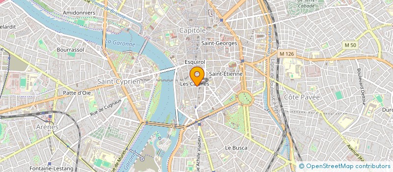 localisation de l'entreprise MONSIEUR OLIVIER FONTENIER à TOULOUSE