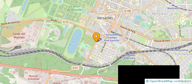 localisation de l'entreprise MONSIEUR OLIVIER FONTIBUS à VERSAILLES
