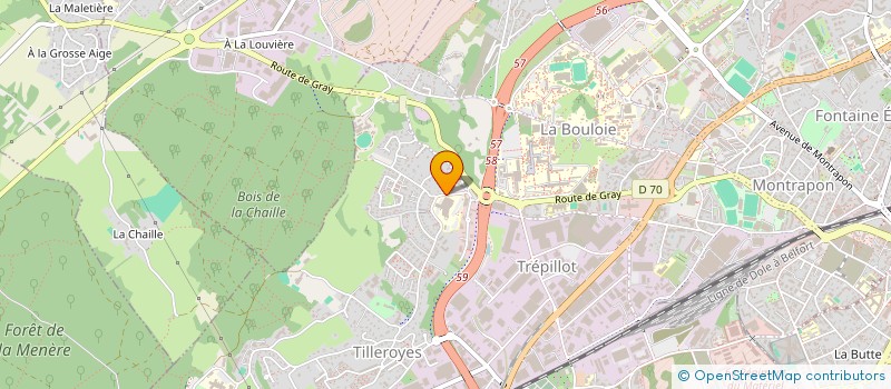 localisation de l'entreprise MONSIEUR OLIVIER FORTERRE à BESANCON