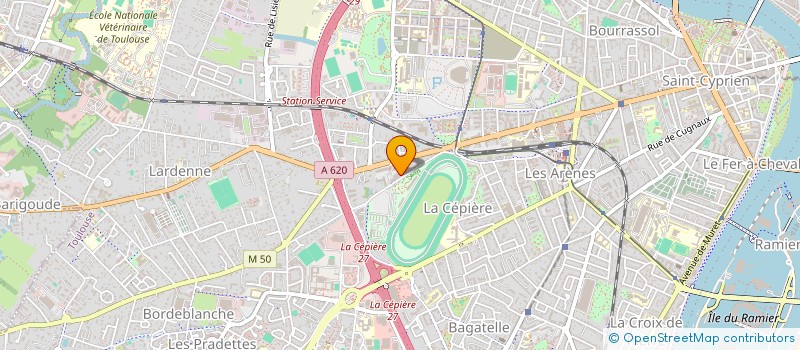 localisation de l'entreprise MONSIEUR OLIVIER FORTIN à TOULOUSE