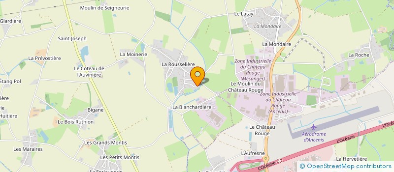 localisation de l'entreprise MONSIEUR OLIVIER FORTINEAU  MESANGER