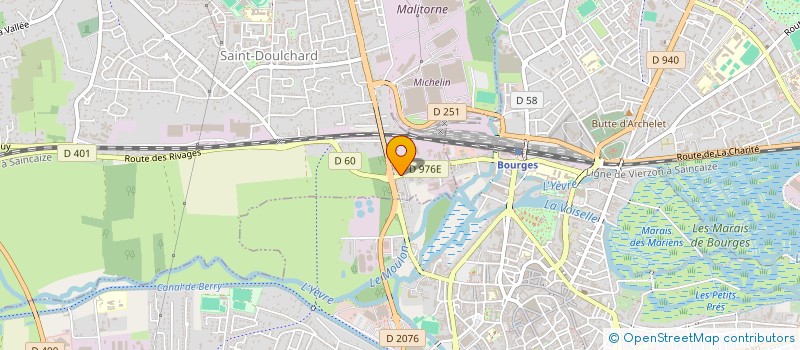 localisation de l'entreprise MONSIEUR OLIVIER FOUCAULT  SAINT-DOULCHARD