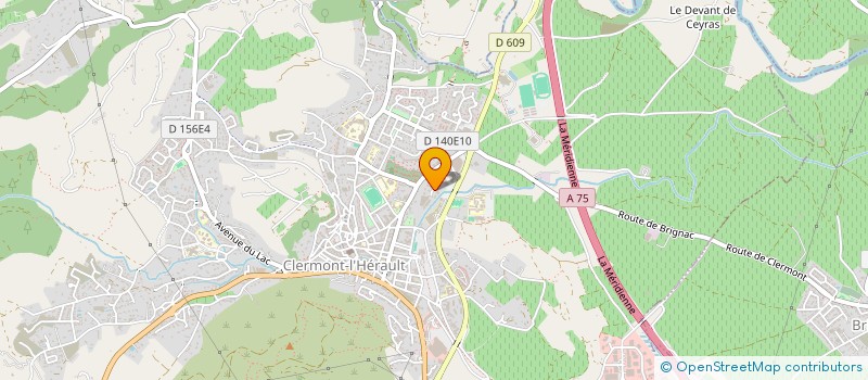 localisation de l'entreprise MONSIEUR OLIVIER FOUCHER  CLERMONT-L'HERAULT