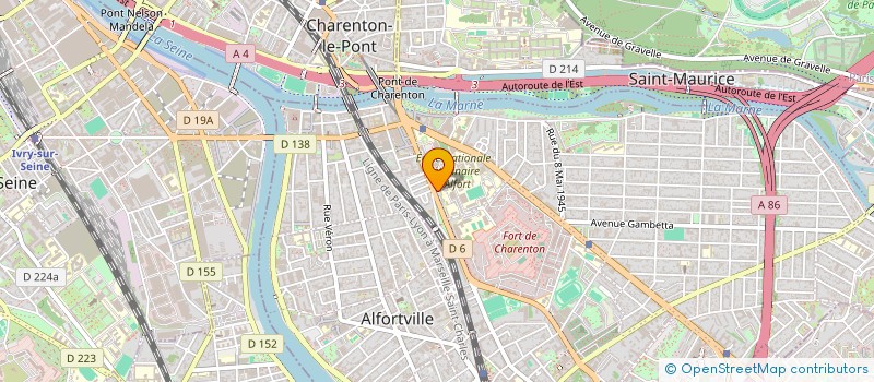 localisation de l'entreprise MONSIEUR OLIVIER FOULON  MAISONS-ALFORT