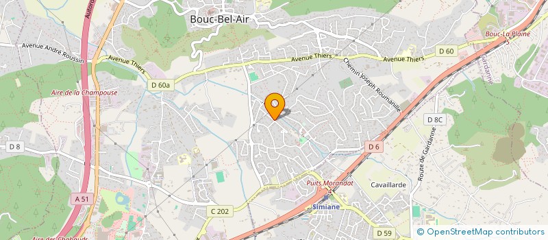localisation de l'entreprise MONSIEUR OLIVIER FOULON à BOUC-BEL-AIR