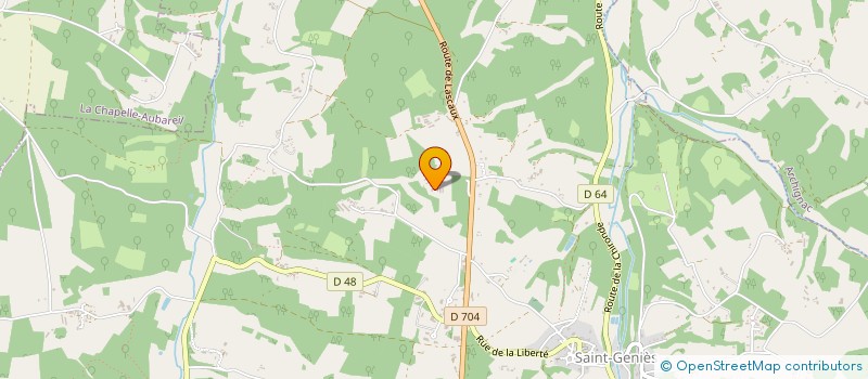 localisation de l'entreprise MONSIEUR OLIVIER FOURNIER  SAINT-GENIES