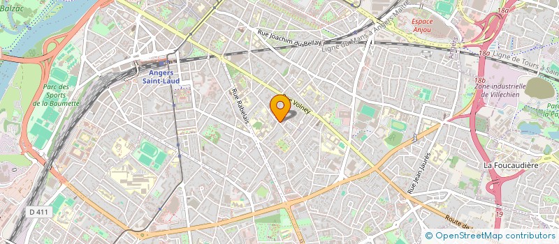 localisation de l'entreprise MONSIEUR OLIVIER FOURNIER  ANGERS