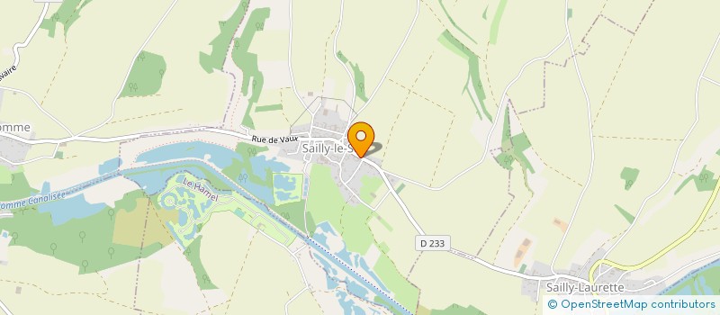 localisation de l'entreprise MONSIEUR OLIVIER FOURNIER  SAILLY-LE-SEC