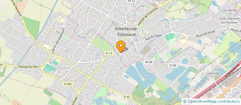 localisation de l'entreprise MONSIEUR OLIVIER FOURNIER à VILLENEUVE-TOLOSANE