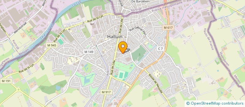 localisation de l'entreprise MONSIEUR OLIVIER FOURNIVAL  OUTREAU