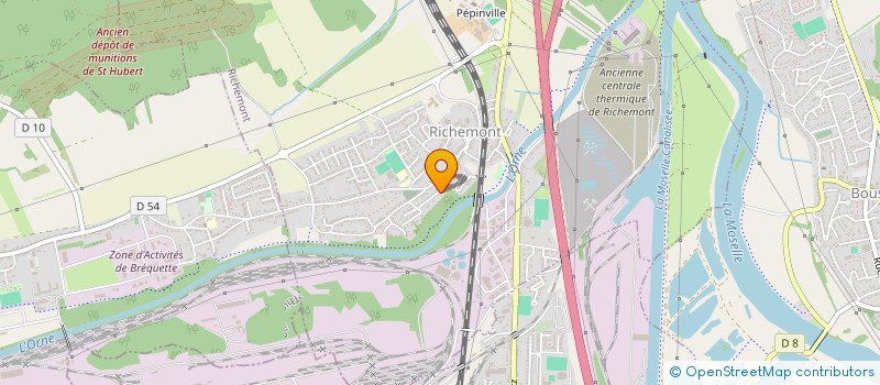 localisation de l'entreprise MONSIEUR OLIVIER FOURQUIN  RICHEMONT