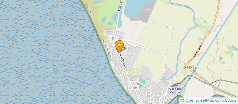 localisation de l'entreprise MONSIEUR OLIVIER FOX à LE CROTOY