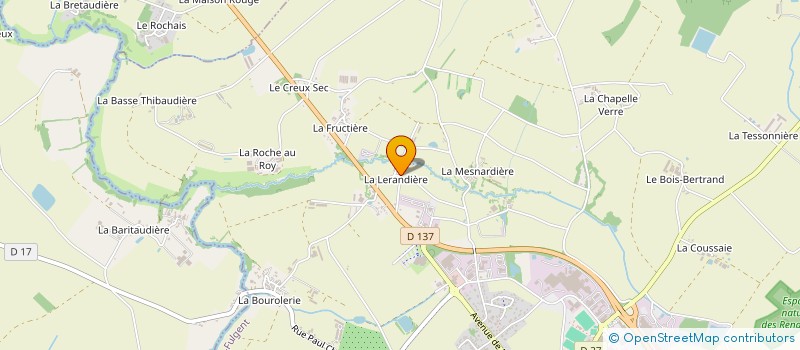 localisation de l'entreprise MONSIEUR OLIVIER FRADET  SAINT-FULGENT