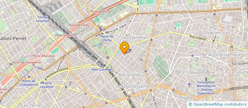 localisation de l'entreprise MONSIEUR OLIVIER FRADIN  PARIS