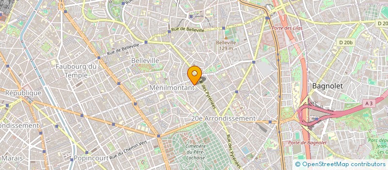 localisation de l'entreprise MONSIEUR OLIVIER FRAISSE  PARIS