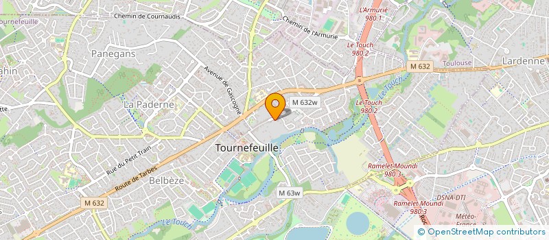 localisation de l'entreprise MONSIEUR OLIVIER FRANCES à TOURNEFEUILLE
