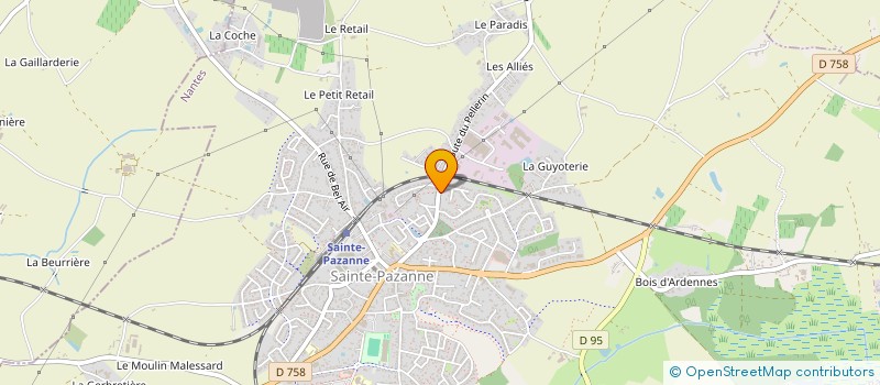 localisation de l'entreprise MONSIEUR OLIVIER FRAUD  SAINTE-PAZANNE