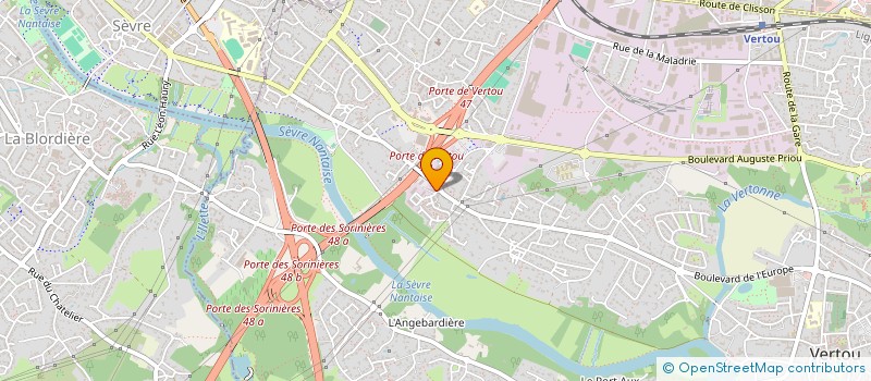 localisation de l'entreprise MONSIEUR OLIVIER FREMONT  VERTOU