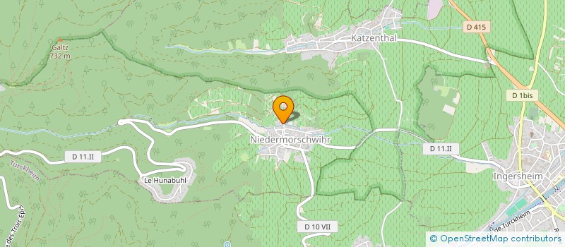 localisation de l'entreprise MONSIEUR OLIVIER FROMM  NIEDERMORSCHWIHR