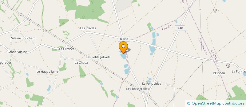 localisation de l'entreprise MONSIEUR OLIVIER FRULEUX à MOSNAY