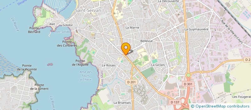 localisation de l'entreprise MONSIEUR OLIVIER FURIGA à SAINT-MALO