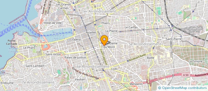 localisation de l'entreprise MONSIEUR OLIVIER GACON à MARSEILLE