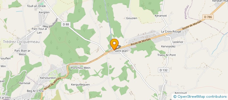 localisation de l'entreprise MONSIEUR OLIVIER GAD  PLOUMILLIAU