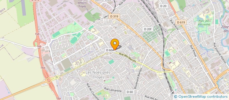 localisation de l'entreprise MONSIEUR OLIVIER GAGNEUR  PARIS