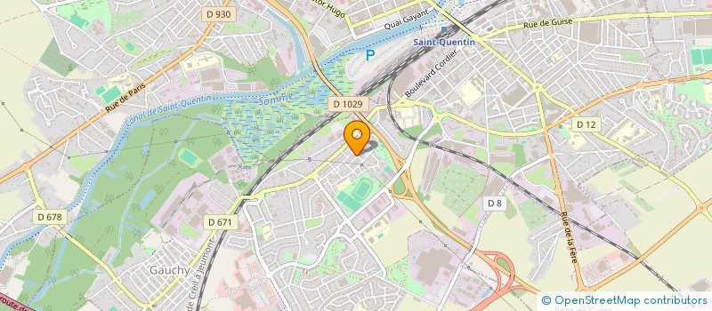 localisation de l'entreprise MONSIEUR OLIVIER GAGNON à GAUCHY