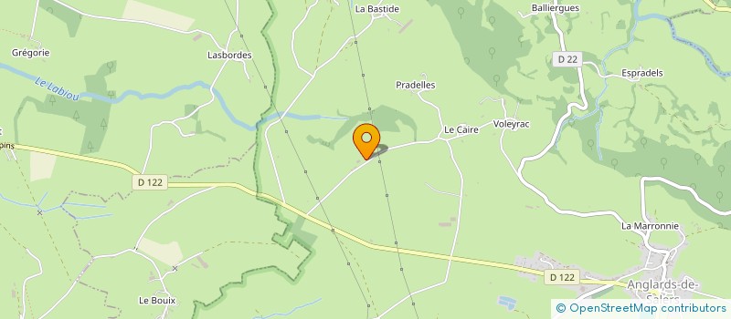 localisation de l'entreprise MONSIEUR OLIVIER GAILLARD à ANGLARDS-DE-SALERS