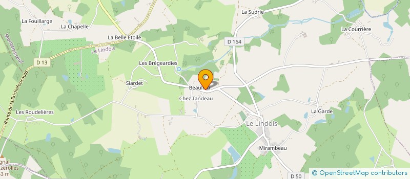 localisation de l'entreprise MONSIEUR OLIVIER GAILLARD à LE LINDOIS