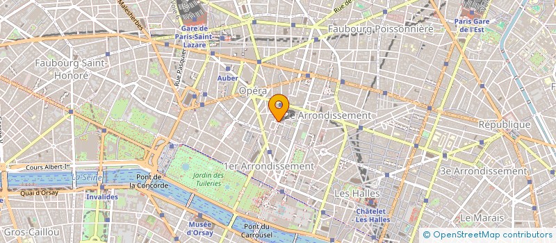localisation de l'entreprise MONSIEUR OLIVIER GAILLARD à PARIS