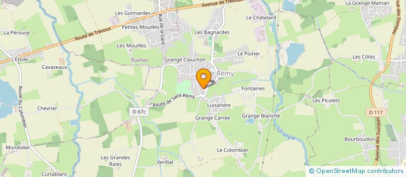 localisation de l'entreprise MONSIEUR OLIVIER GAILLARD  SAINT-REMY