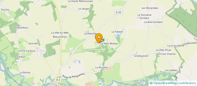 localisation de l'entreprise MONSIEUR OLIVIER GALAND à EVRAN