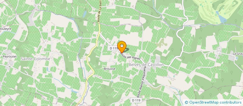 localisation de l'entreprise MONSIEUR OLIVIER GALATRY  BELVES-DE-CASTILLON