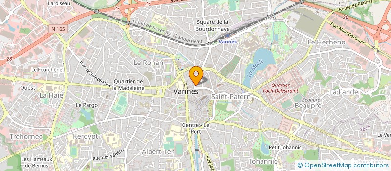 localisation de l'entreprise MONSIEUR OLIVIER GALIANA à VANNES