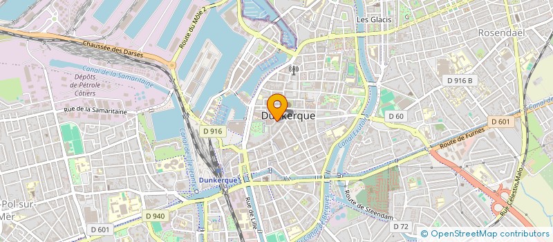 localisation de l'entreprise MONSIEUR OLIVIER GALLARD à DUNKERQUE