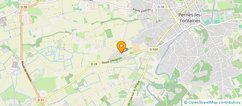 localisation de l'entreprise MONSIEUR OLIVIER GALLARDO  PERNES-LES-FONTAINES