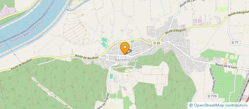 localisation de l'entreprise MONSIEUR OLIVIER GALLOIS  BARBENTANE