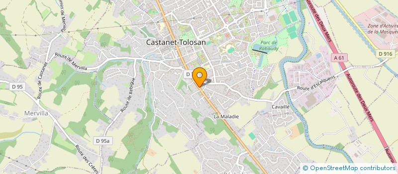 localisation de l'entreprise MONSIEUR OLIVIER GALLOT à CASTANET-TOLOSAN