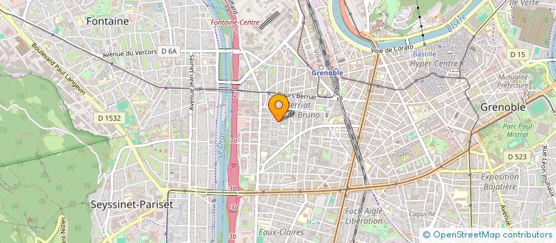 localisation de l'entreprise MONSIEUR OLIVIER GALLOT-LAVALLEE à GRENOBLE