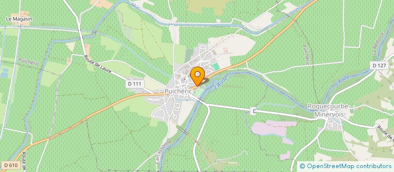 localisation de l'entreprise MONSIEUR OLIVIER GALY  PUICHERIC