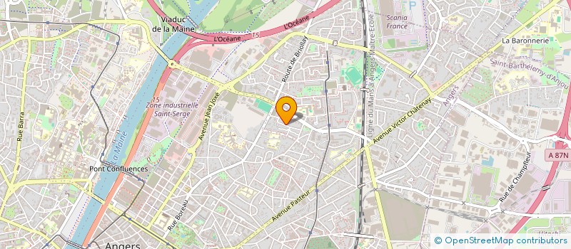 localisation de l'entreprise MONSIEUR OLIVIER GANGNAT à ANGERS