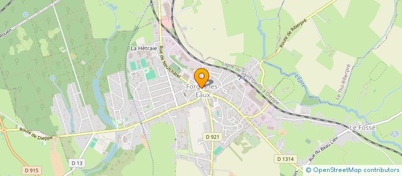 localisation de l'entreprise MONSIEUR OLIVIER GANTIER  FORGES-LES-EAUX