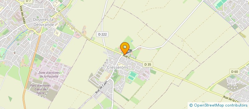 localisation de l'entreprise MONSIEUR OLIVIER GARBACIAK  CRESSERONS