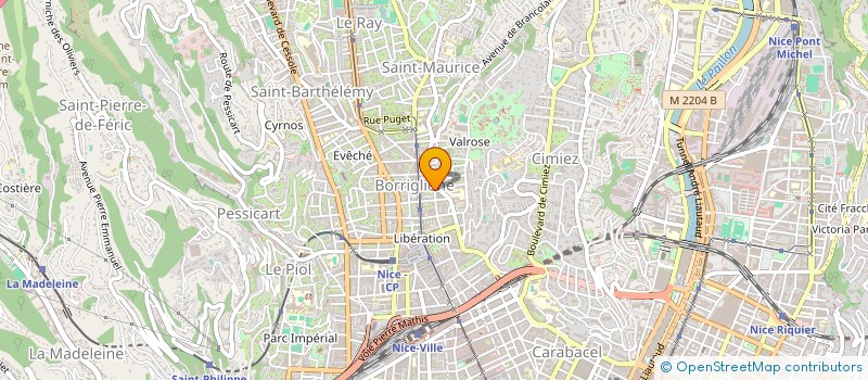 localisation de l'entreprise MONSIEUR OLIVIER GARCIA à NICE