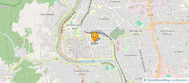 localisation de l'entreprise MONSIEUR OLIVIER GARCIA  ALES