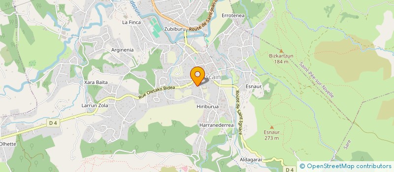 localisation de l'entreprise MONSIEUR OLIVIER GARDERA à SARE